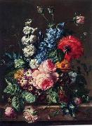 unknow artist Floral, beautiful classical still life of flowers 07 oil on canvas